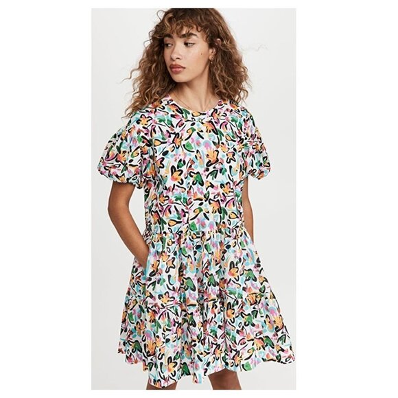Tanya Taylor Lily Floral Print Dress - Picture 12 of 12
